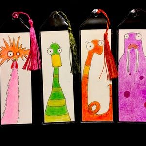 Whimsical Bookmarks 🐍